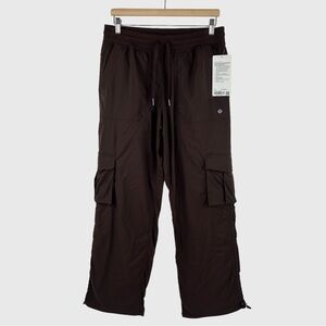 NWT Lululemon 2024 Dance Studio Relaxed-Fit Mid-Rise Cargo Pant - Espresso